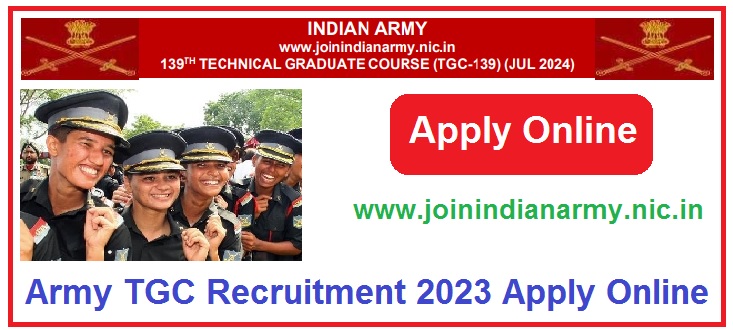 Army TGC Recruitment 2023 Apply Online Notification