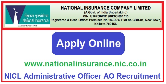 NICL Administrative Officer AO Recruitment 2024 Apply Online For 274 Post
